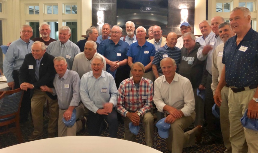 Some of the guys who were recruited in 1965 to play football at UNC